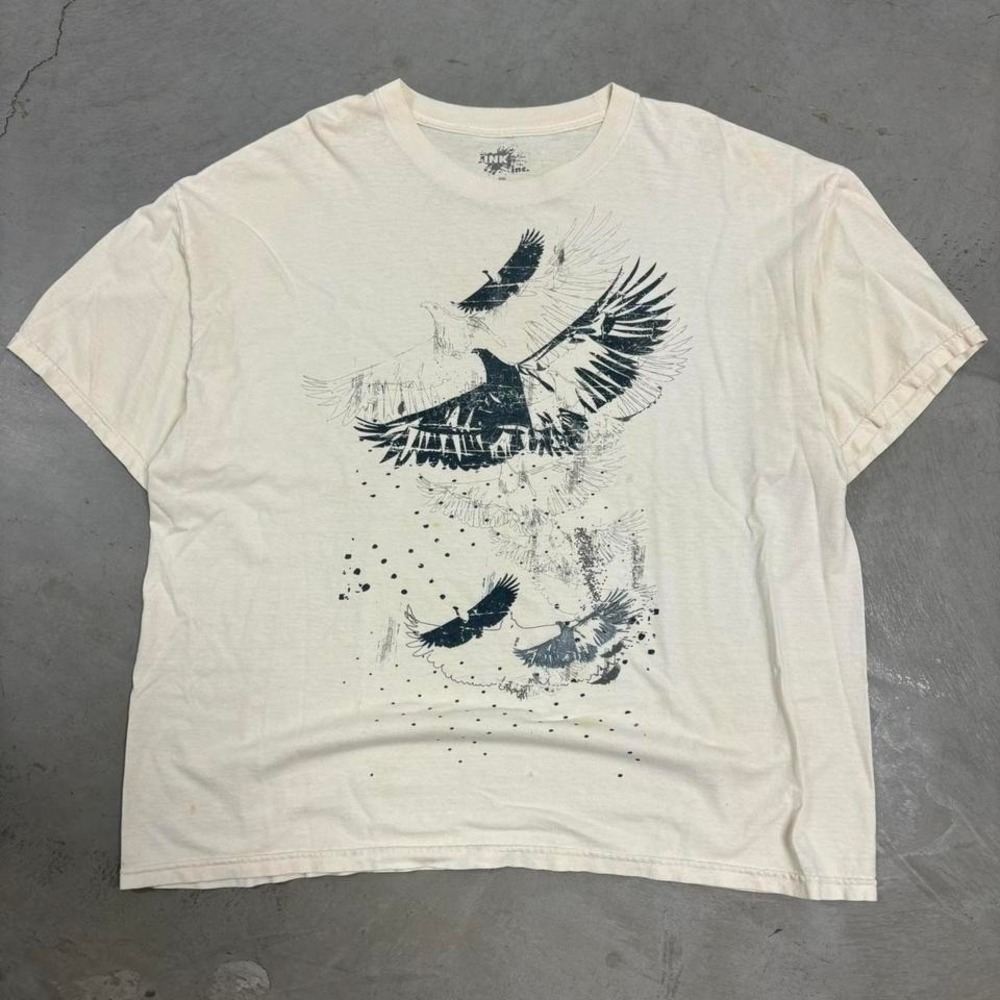 Vintage y2k White Eagle Tee